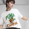 Puma X CARROTS Graphic Tee Beyaz Erkek T-Shirt