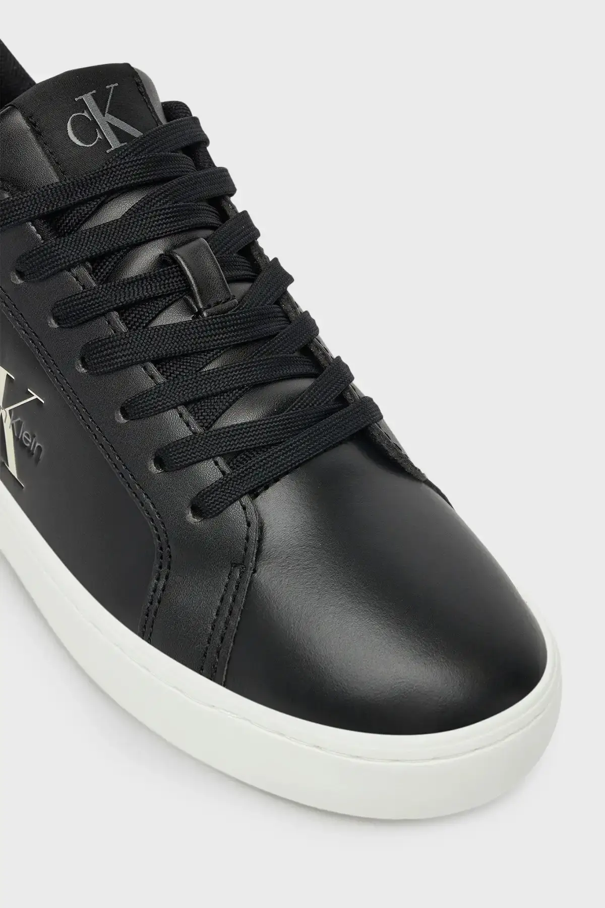 Calvin Klein CLASSIC CUPSOLE MONO LTH WN Siyah Kadın Günlük Spor Ayakkabı