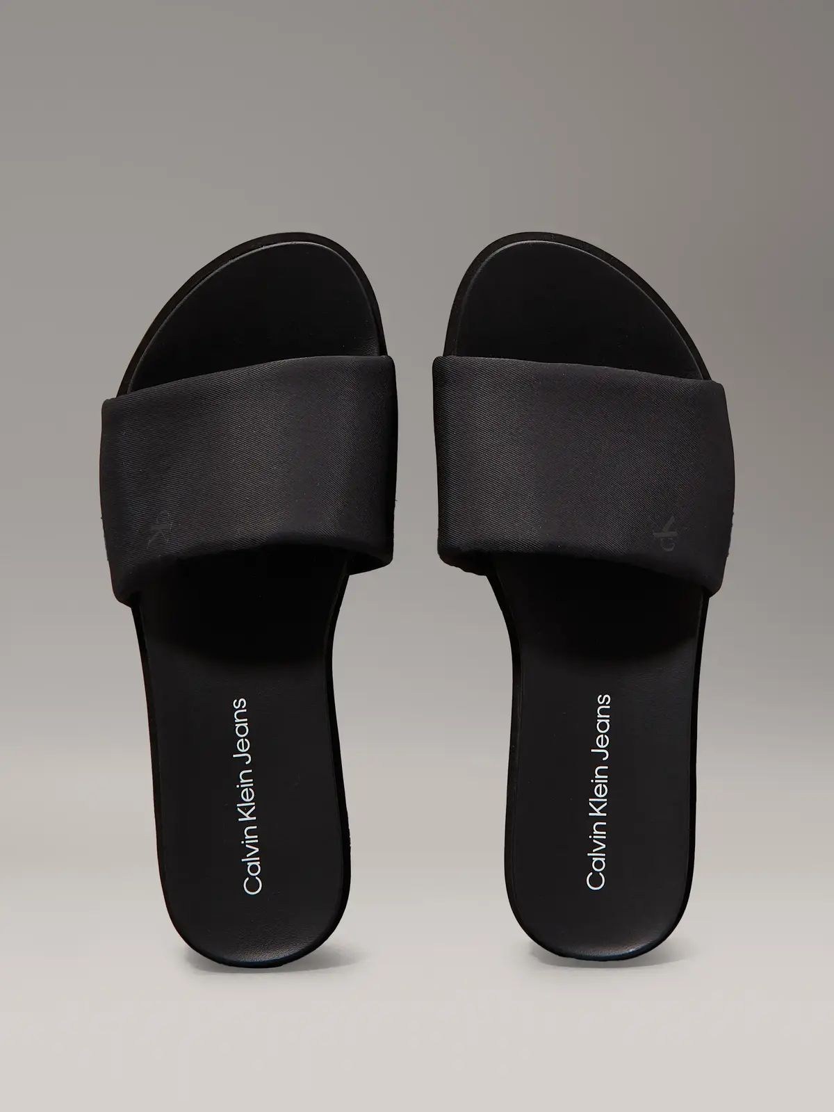 Calvin Klein FLATFORM SANDAL SLID, 0GJ Siyah Kadın Terlik