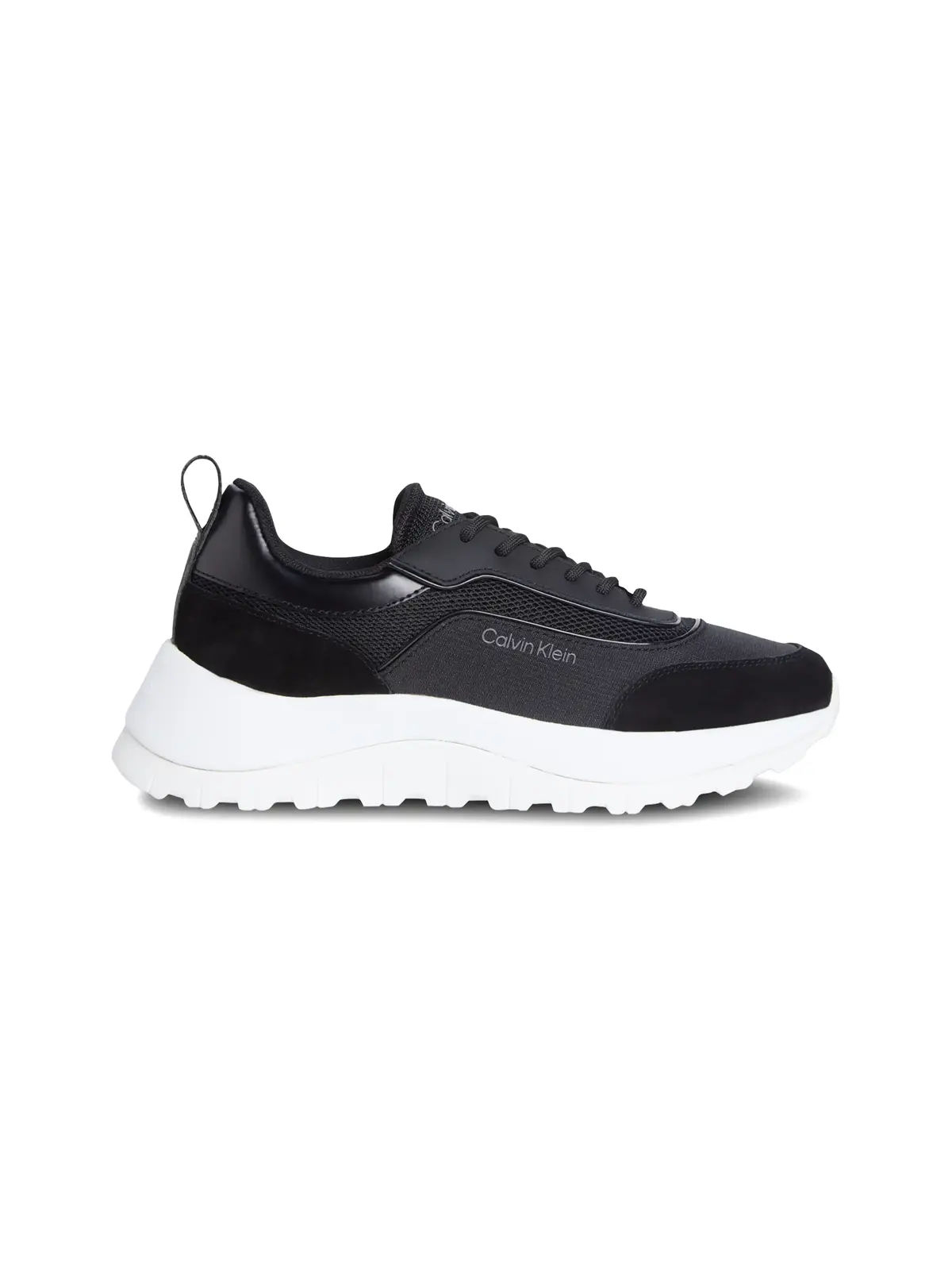 Calvin Klein RUNNER LACE UP MESH, BEH Siyah Kadın Spor Ayakkabı
