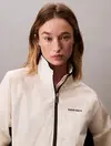 Calvin Klein RETRO TRACK JACKET Bej Kadın Ceket Calvin Klein RETRO TRACK JACKET Bej Kadın Ceket