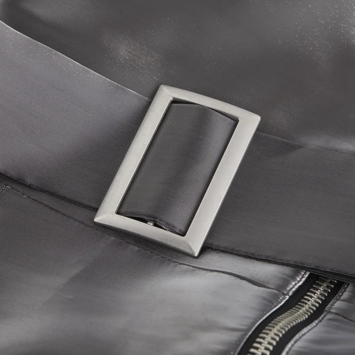 Calvin Klein LIQUID METAL DRESS Kadın Antrasit Elbise