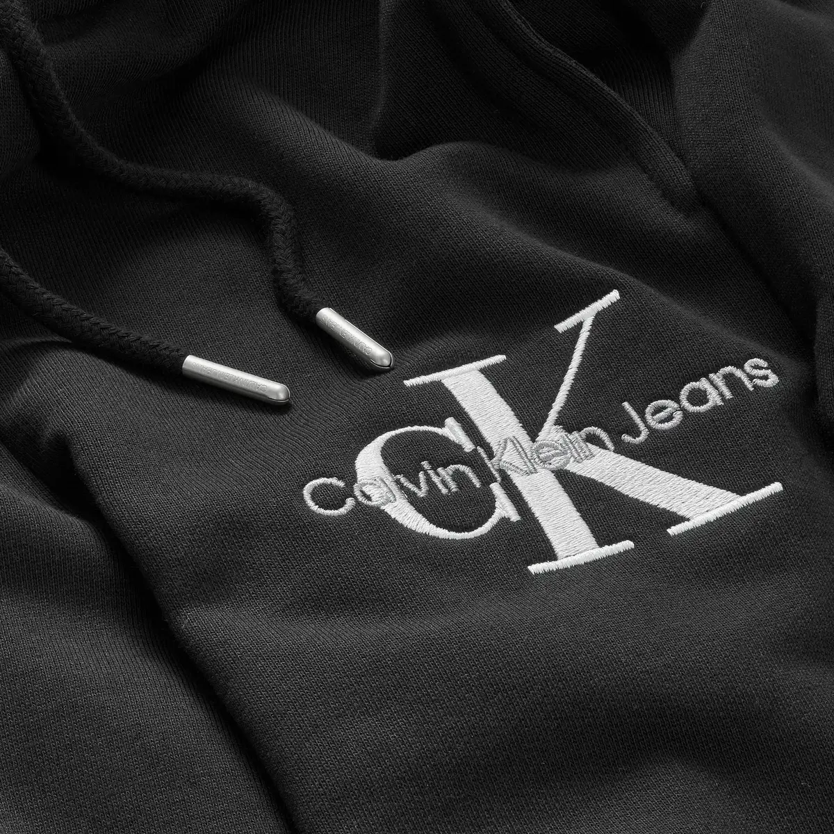 Calvin Klein MONOGRAM OFF PLACED Kadın Siyah Eşofman Altı