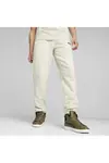 Puma ESS ELEVATED Sweatpants FL cl Kırık Beyaz Erkek Eşofman Altı