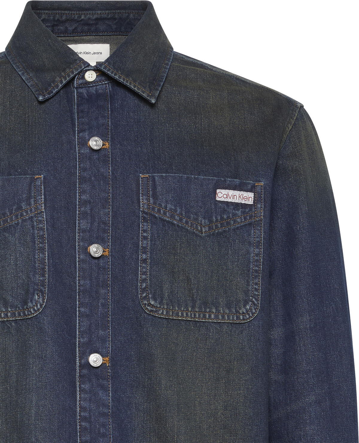 Calvin Klein 90S SCARBOROUGH OVERSHIRT Mavi Erkek Gömlek