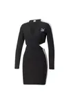 Puma T7 Dress Siyah Kadın Elbise