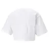 Puma DARE TO Cropped Relaxed Tee Beyaz Kadın T-Shirt