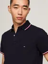 Tommy Hilfiger CORE TOMMY TIPPED SL Erkek Lacivert Polo T-Shirt