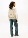 Tommy Hilfiger TJW SOUVENIR BOMBER Krem Kadın Bomber Ceket