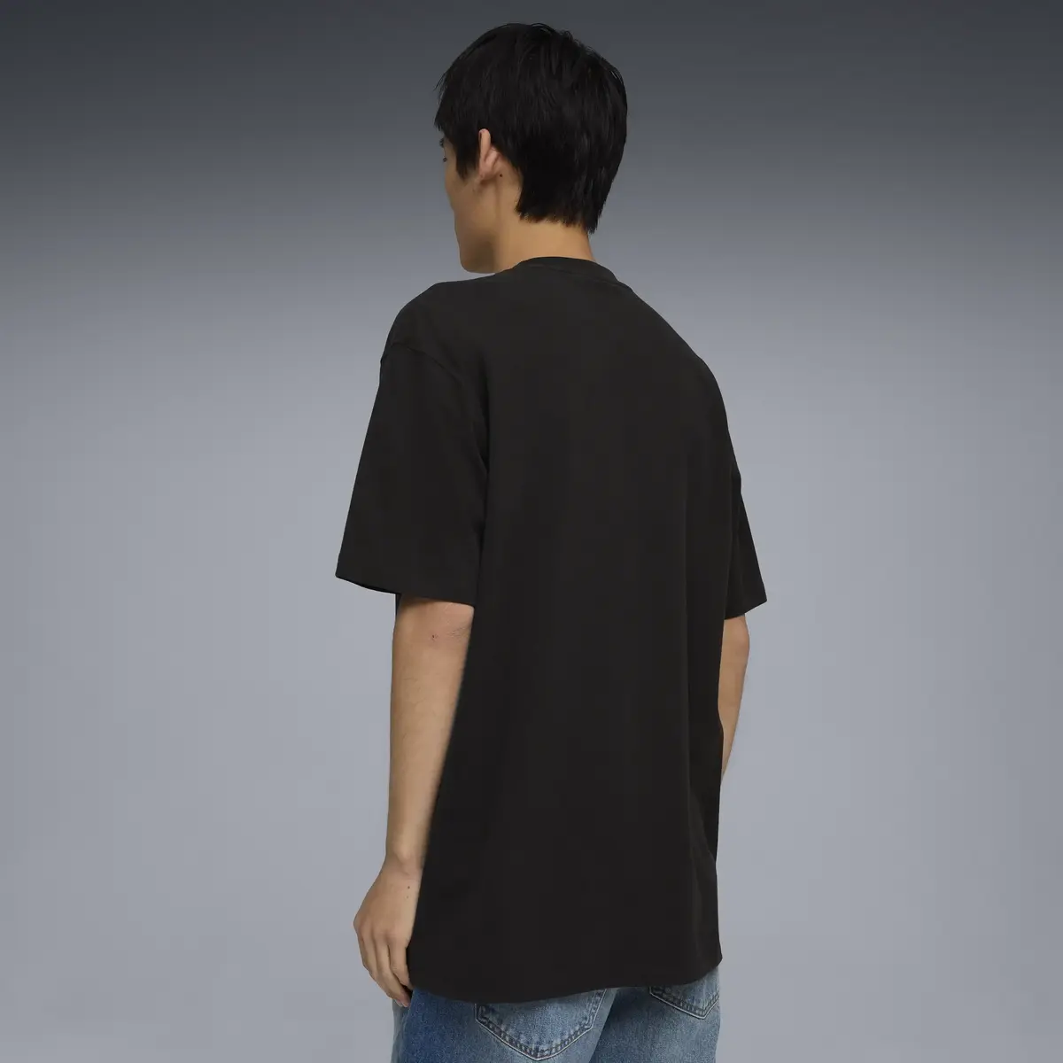 Puma SELECT Essentials Tee Siyah Erkek T-Shirt