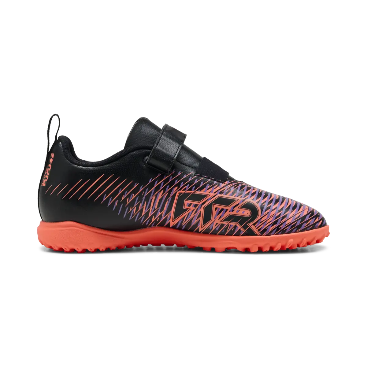 Puma FUTURE 8 PLAY TT V Jr Siyah Çocuk Halı Saha Ayakkabısı