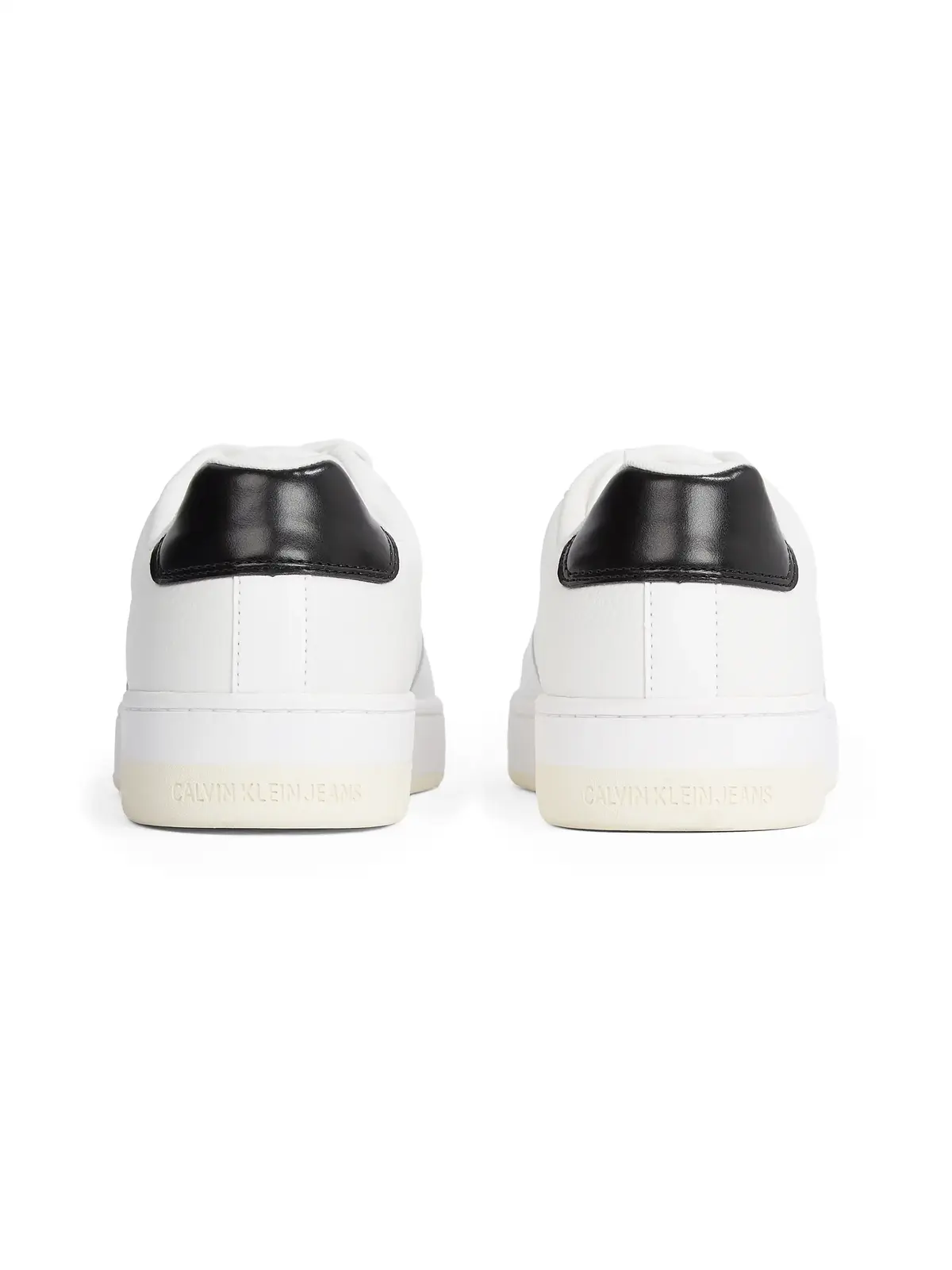 Calvin Klein BASKET CUPSOLE LOW M Beyaz Deri Kadın Sneaker