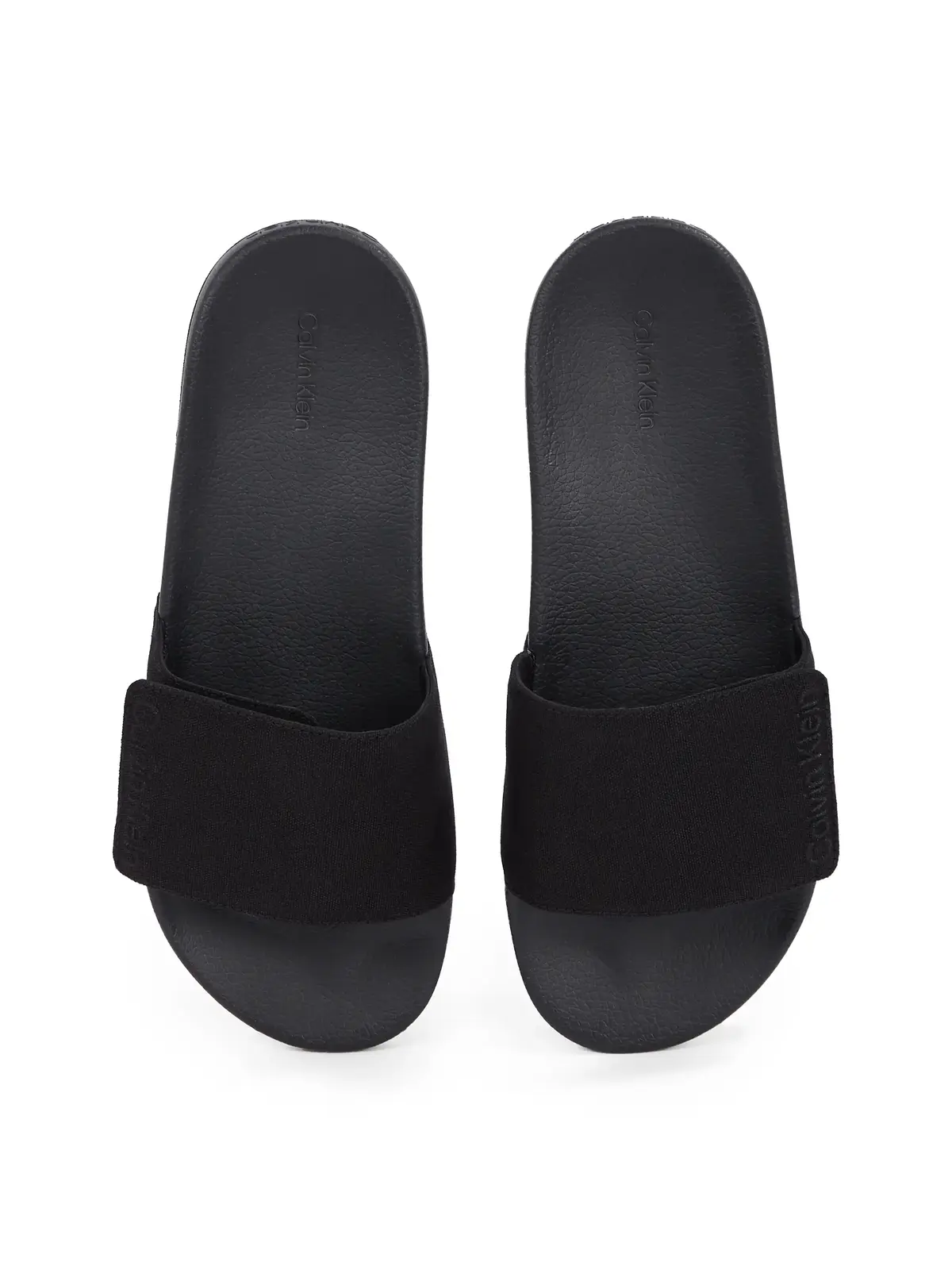 Calvin Klein ADJ POOL SLIDE CANVA Siyah Terlik