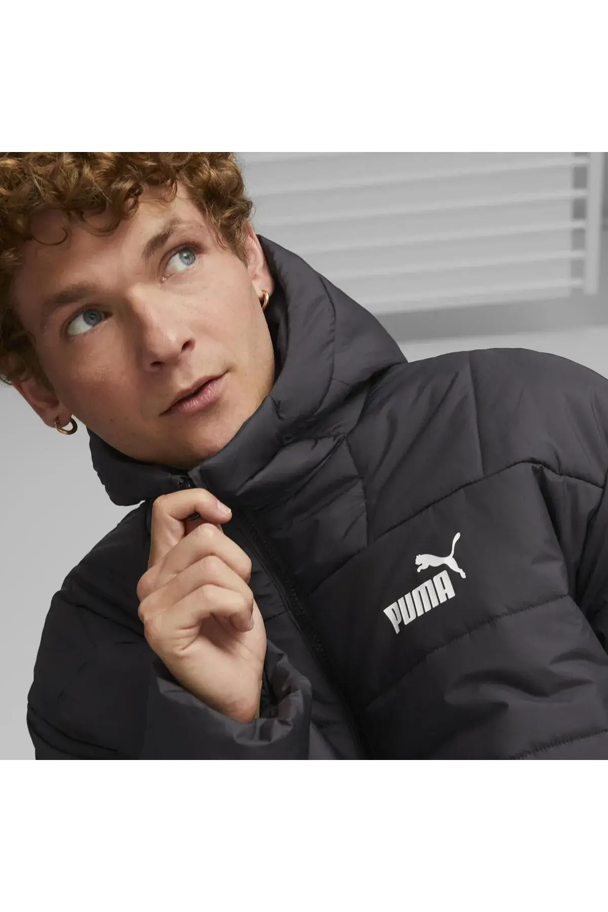 Puma ESS+ Padded Coat Siyah Erkek Şişme Mont