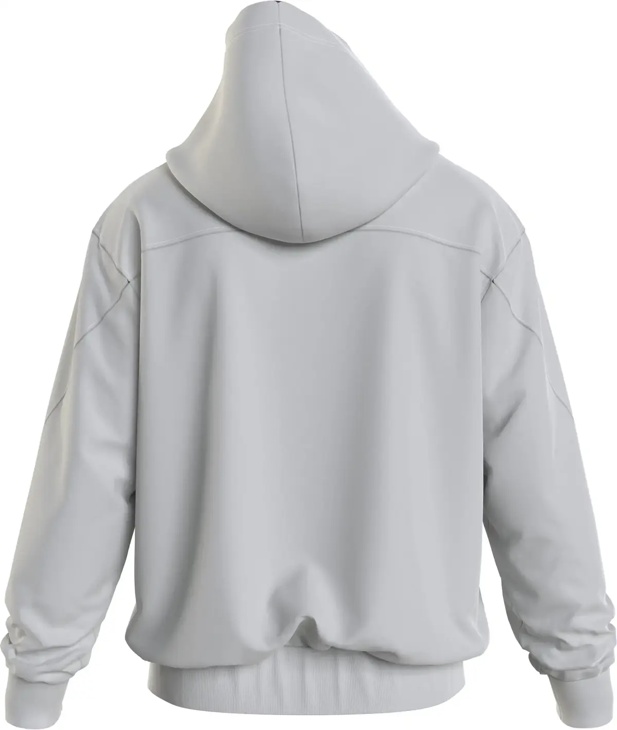 Calvin Klein STACKED LOGO HOODIE Erkek Gri Hoodie