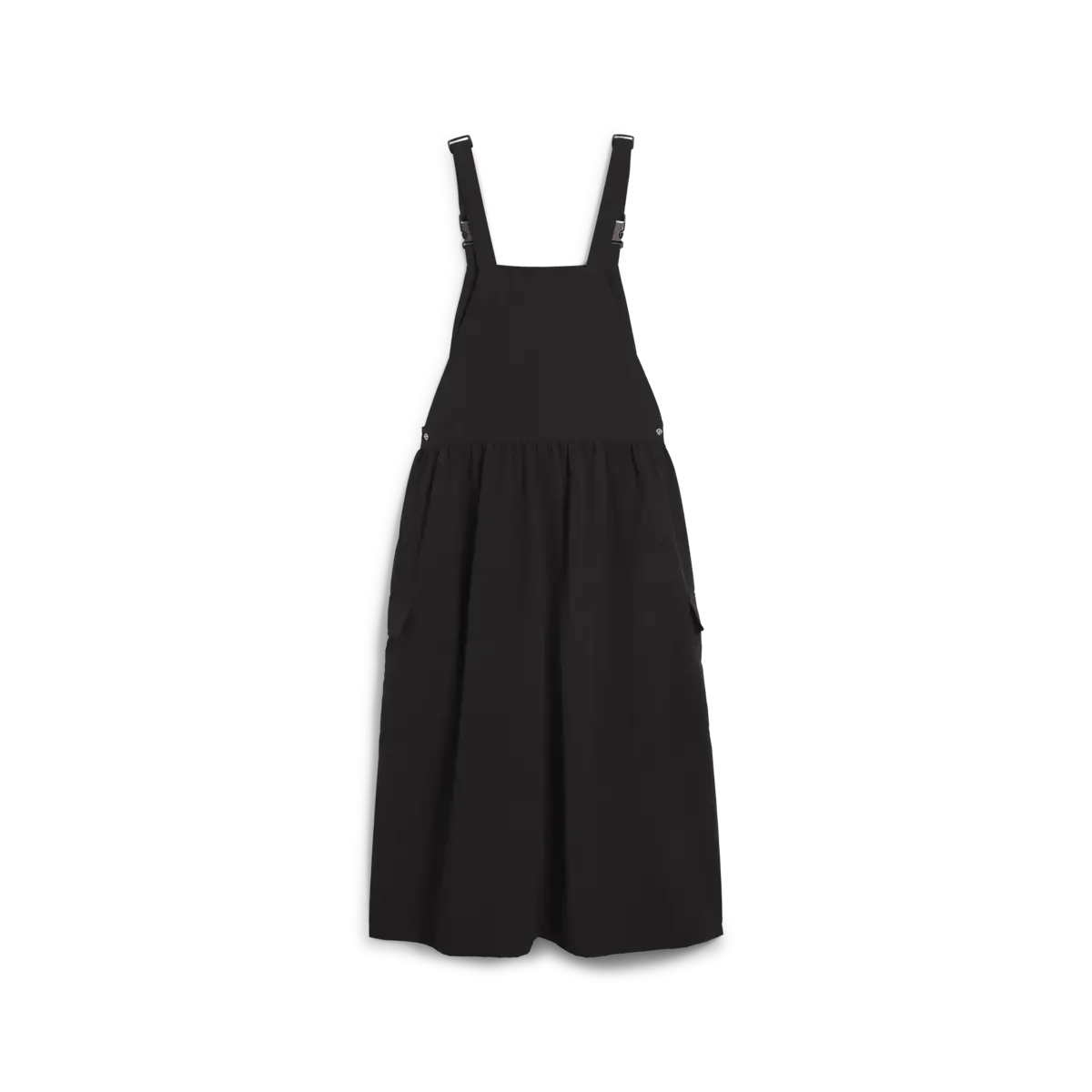 Puma DOWNTOWN Dungaree Dress Siyah Kadın Elbise-Etek