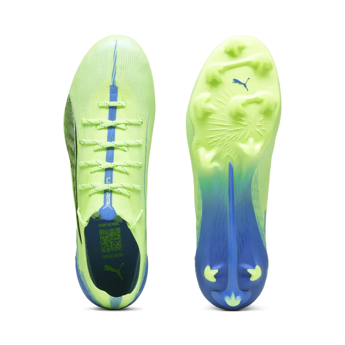 Puma ULTRA 5 ULTIMATE FG Yeşil Erkek Krampon