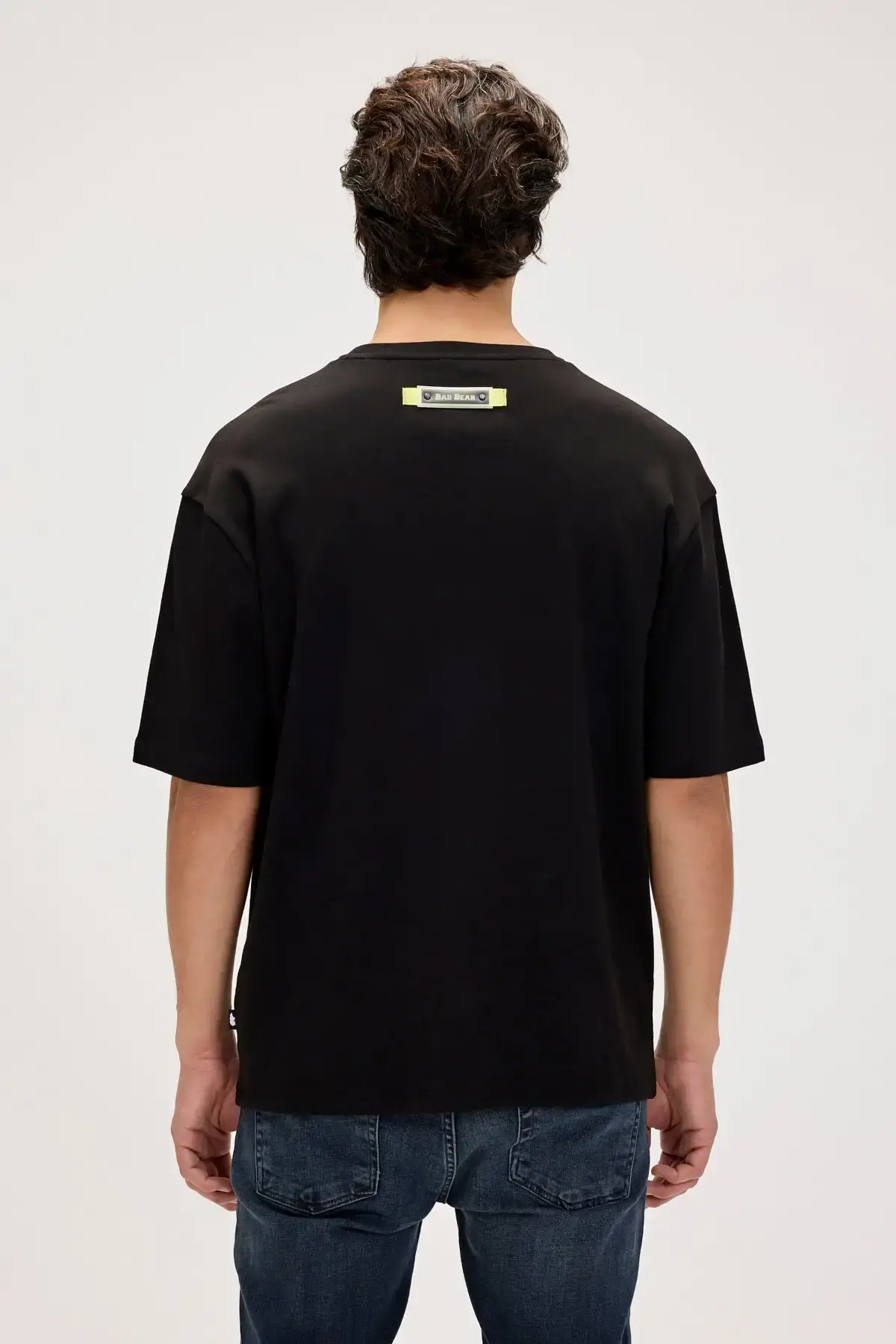BAD BEAR ALFEO T-SHIRT Erkek Siyah T-Shirt