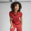 PUMA PREMIUM ESS Polo Kırmızı Kadın Polo T-Shirt
