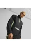 Puma Fit Heritage Woven 1/2 Zip Siyah Erkek Fermuarlı Sweatshirt