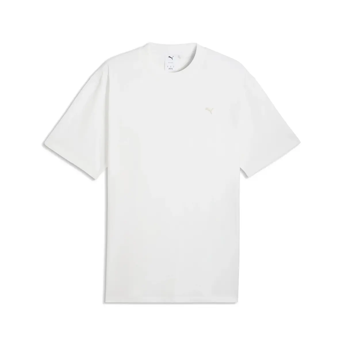 Puma SELECT Essentials Tee Beyaz Erkek T-Shirt