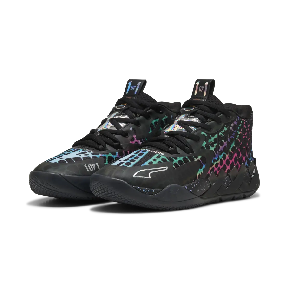 Puma MB.01 TMNT Baxter Stockman Siyah Unisex Basketbol Ayakkabısı