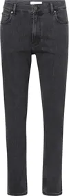 Calvin Klein TAPERED WASHED BLACK Erkek Antrasit Kot Pantolon