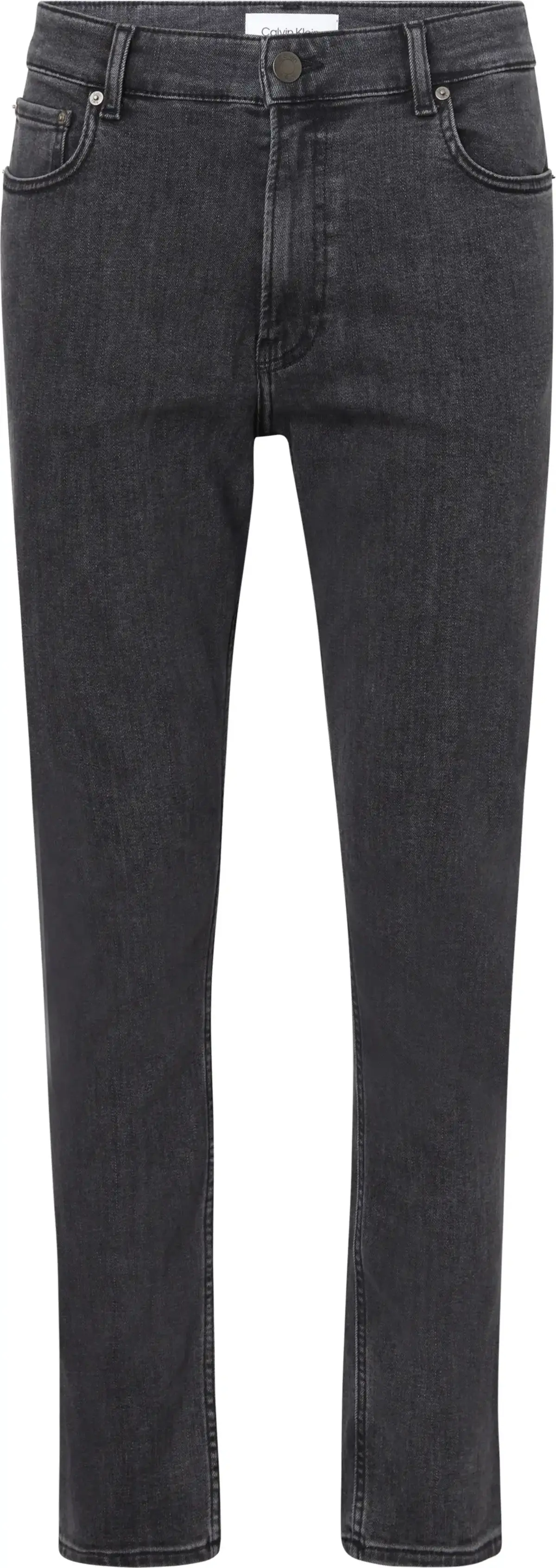 Calvin Klein TAPERED WASHED BLACK Erkek Antrasit Kot Pantolon