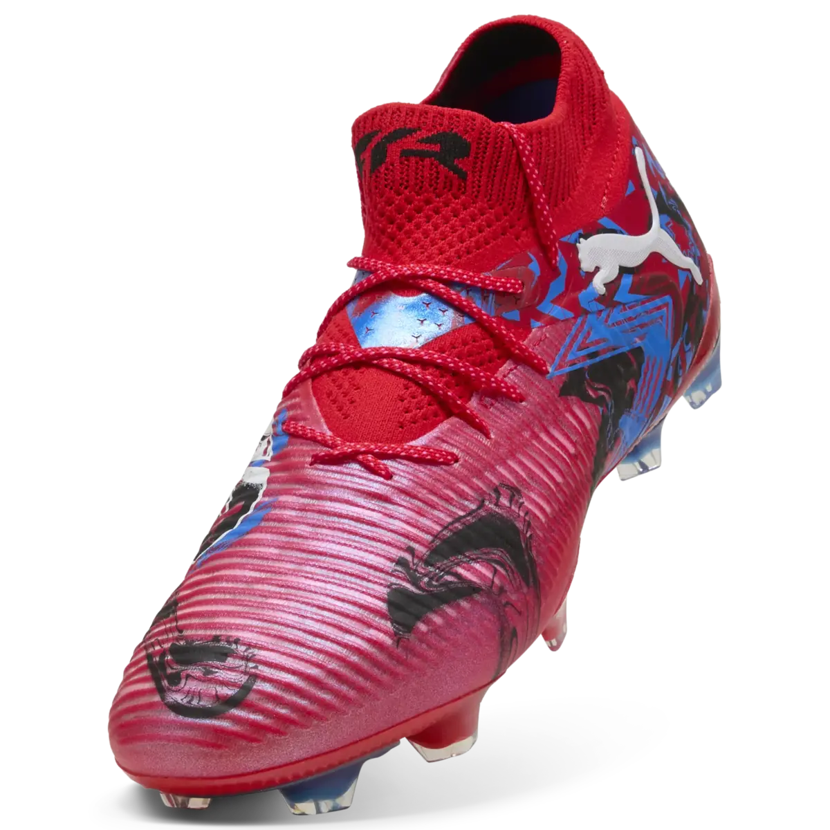 Puma FUTURE 8 ULTIMATE PLAYMKR FG Kırmızı Erkek Krampon
