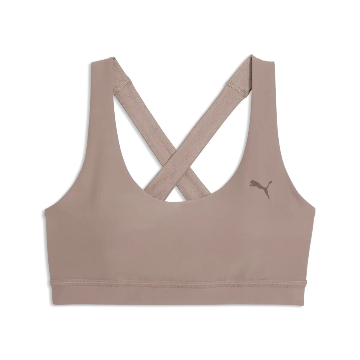 Puma CLOUDSPUN BRA - MID Açık Kahve Kadın Sporcu Sütyeni