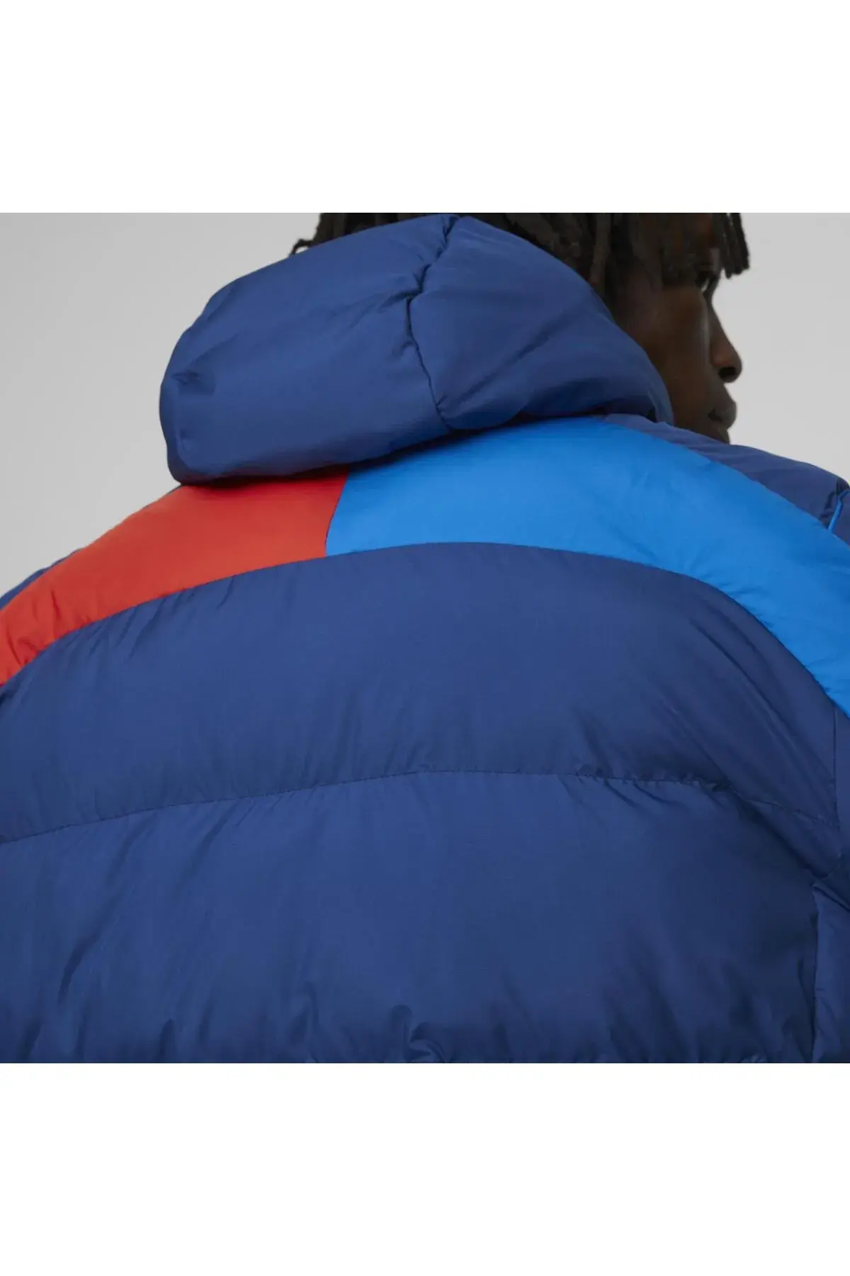 Puma BMW MMS MT7 Ecolite Padded Jacket Mavi Erkek Şişme Mont