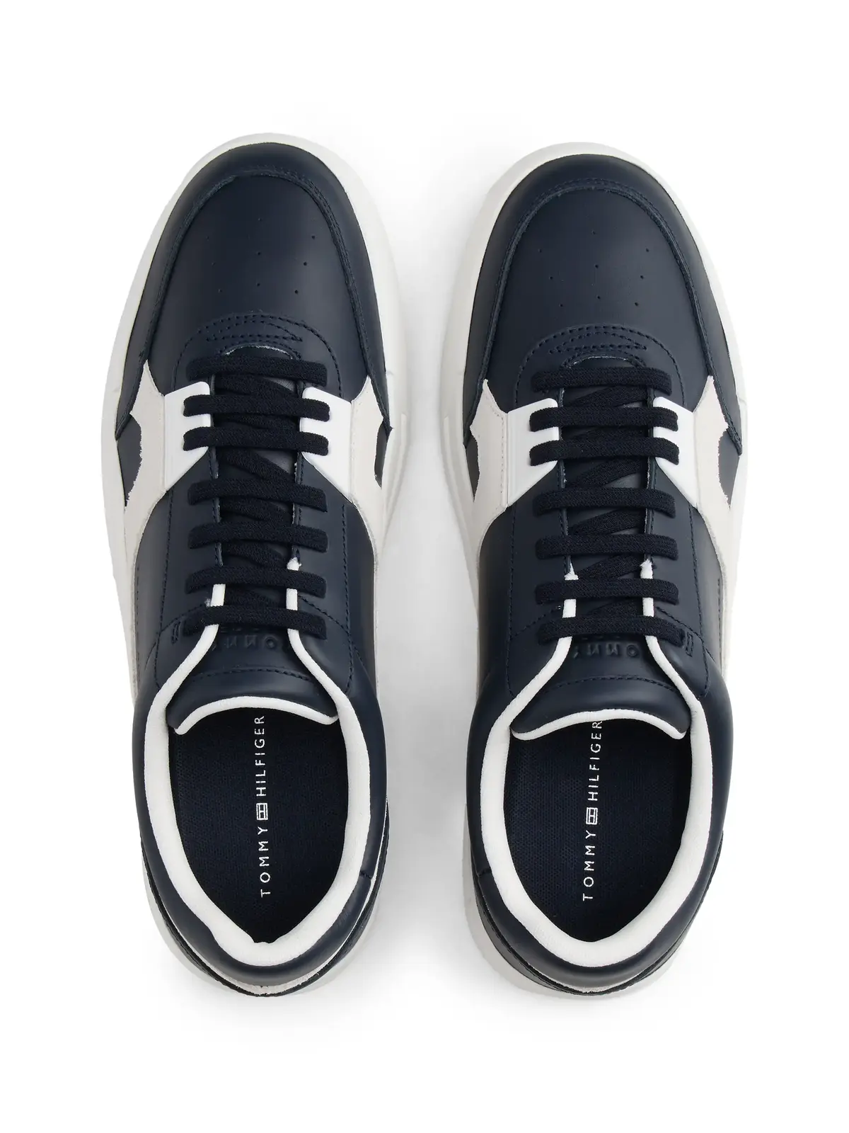 Tommy Hilfiger TH COURT CRAFT LTH M, DW5 Siyah Erkek Günlük Spor Ayakkabı