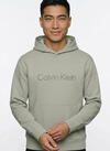 Calvin Klein LS EU STD LOGO 350TE, PEZ Erkek Yeşil Sweatshirt