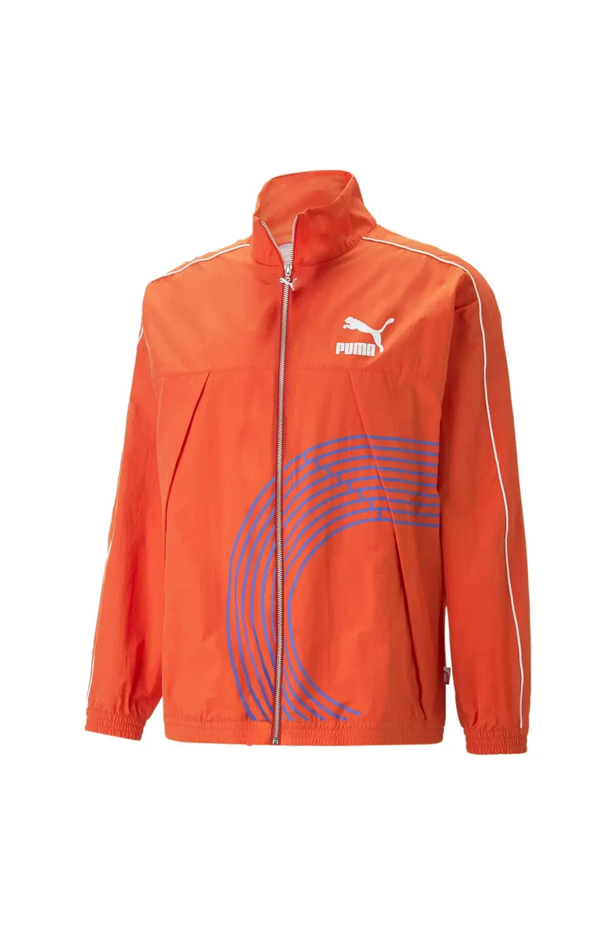 Puma Track Meet Turuncu Erkek Sweatshirt