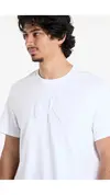Calvin Klein SS 20s CK DEBOSS MONO GRAPHIC TE Beyaz Erkek Tişört