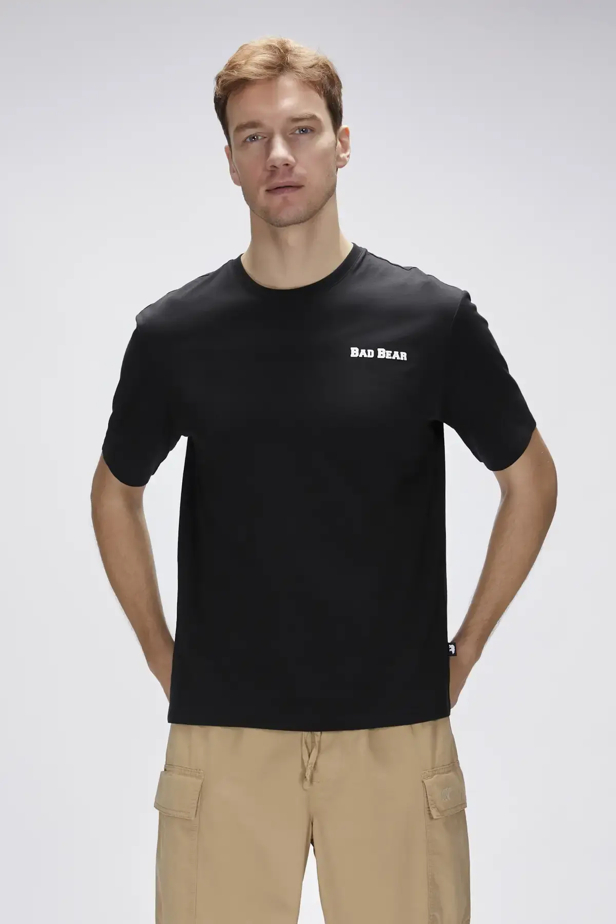 BAD BEAR EDDY T-SHIRT Erkek Siyah T-Shirt