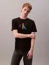 Calvin Klein SS 20s CK PRIDE25 GR, UB1 Siyah Erkek T-Shirt