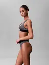 Calvin Klein LIGHTLY LINED TRIANG Siyah Kadın CK Logolu Sütyen