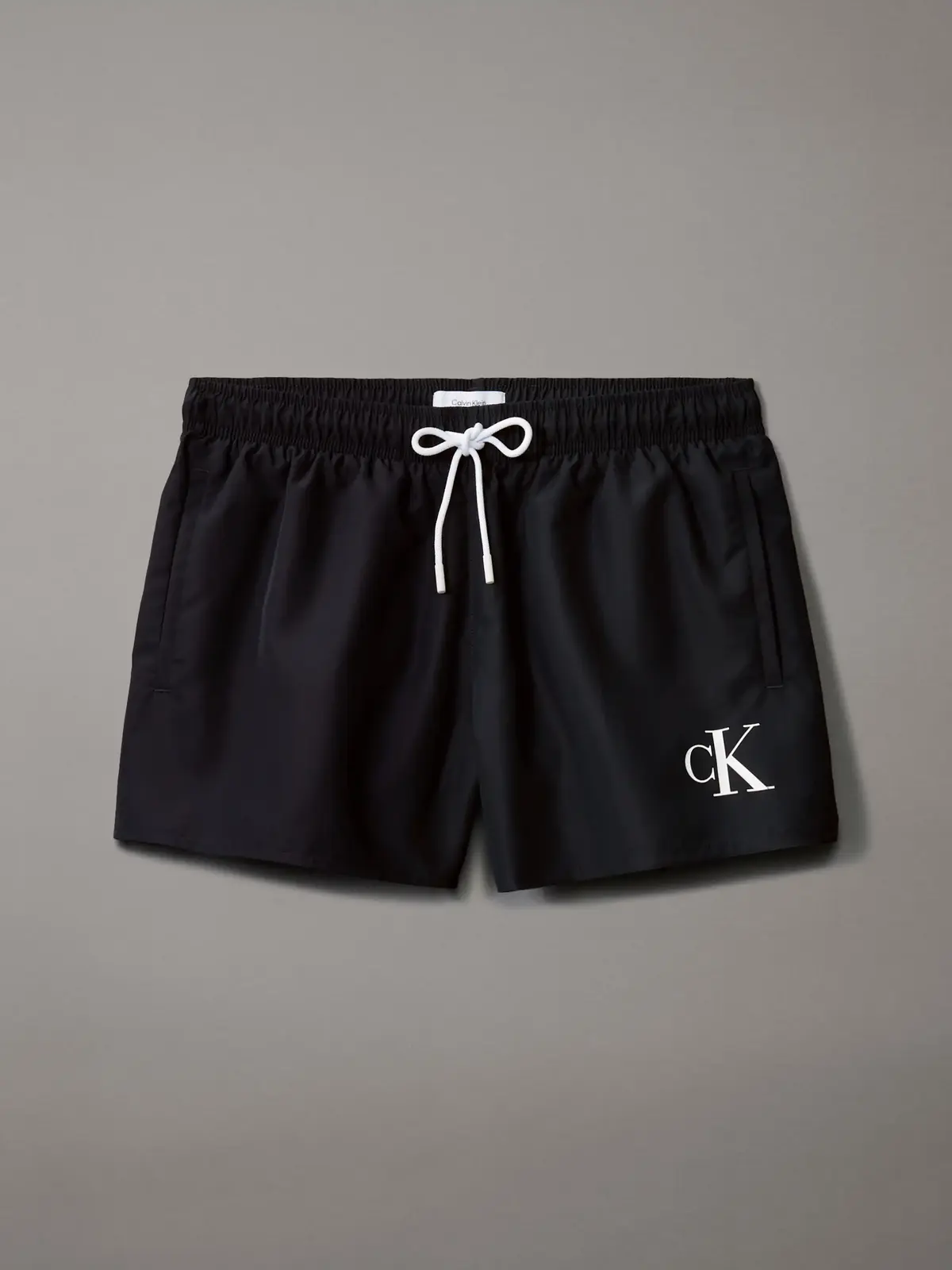 Calvin Klein SHORT DRAWSTRING Siyah Erkek Mayo Şort