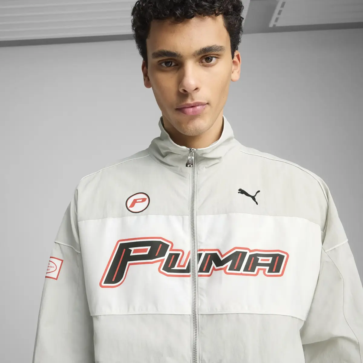 PUMA SDS Relaxed Track Jacket Gri Erkek Ceket