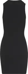 Calvin Klein SCULPT MINI DRESS, UB1 Siyah Kadın Elbise-Etek