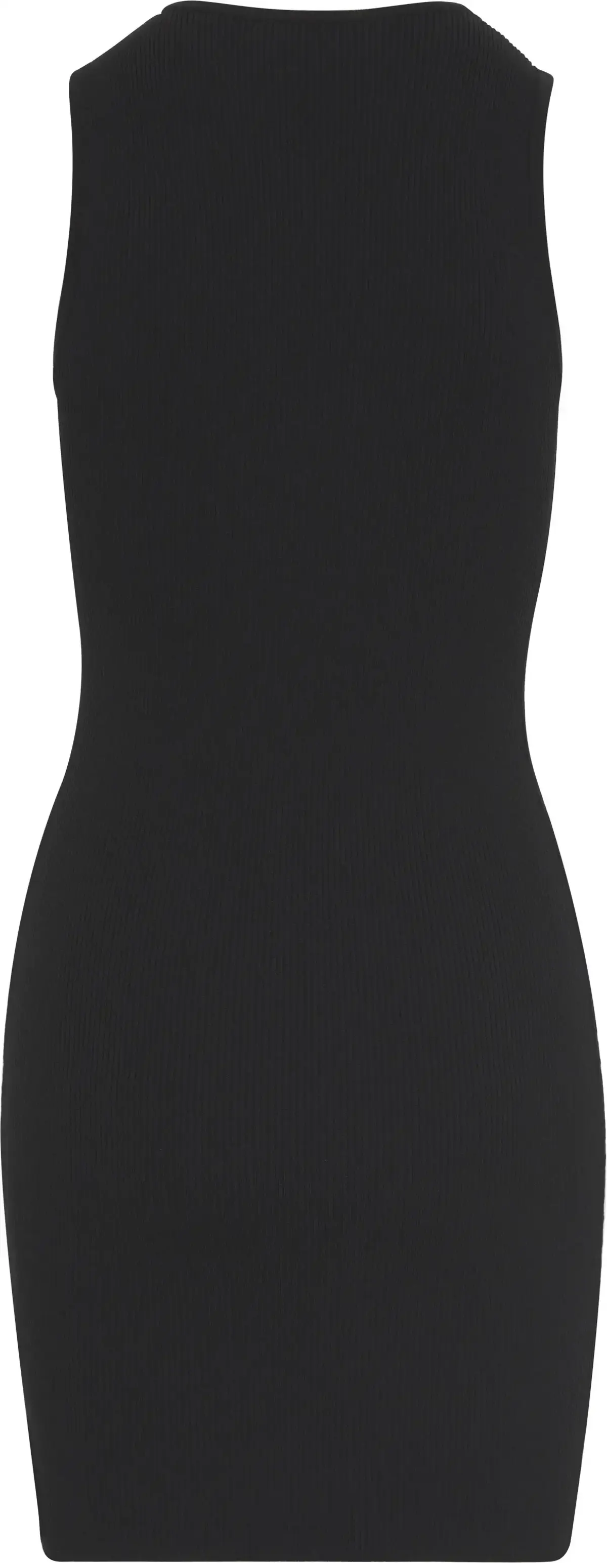 Calvin Klein SCULPT MINI DRESS, UB1 Siyah Kadın Elbise-Etek
