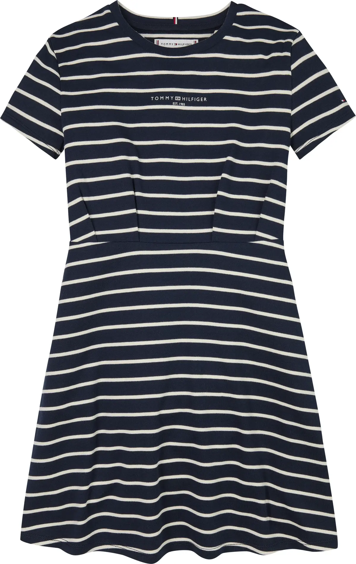 Tommy Hilfiger MINI CORP DRESS SS, 0A4 Siyah Kız Çocuk Elbise-Etek