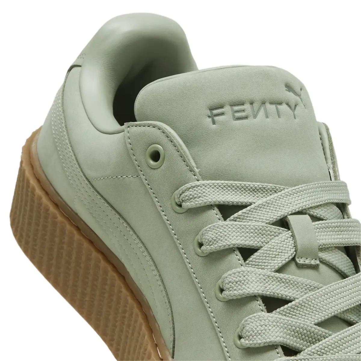 Puma CREEPER PHATTY NUBUCK Yeşil Kadın Günlük Spor Ayakkabı