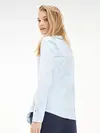 Tommy Hilfiger HERITAGE SLIM FIT SH Kadın Mavi Gömlek