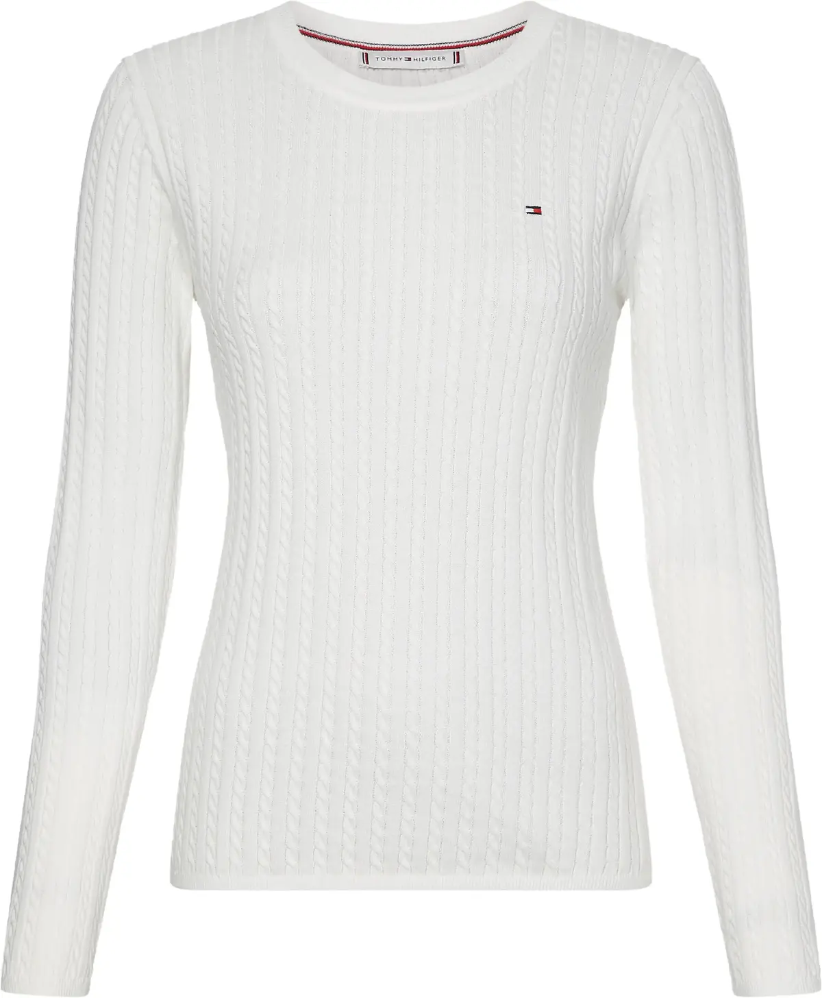 Tommy Hilfiger EO/ ERCA MINI CABLE Kadın Krem Kazak