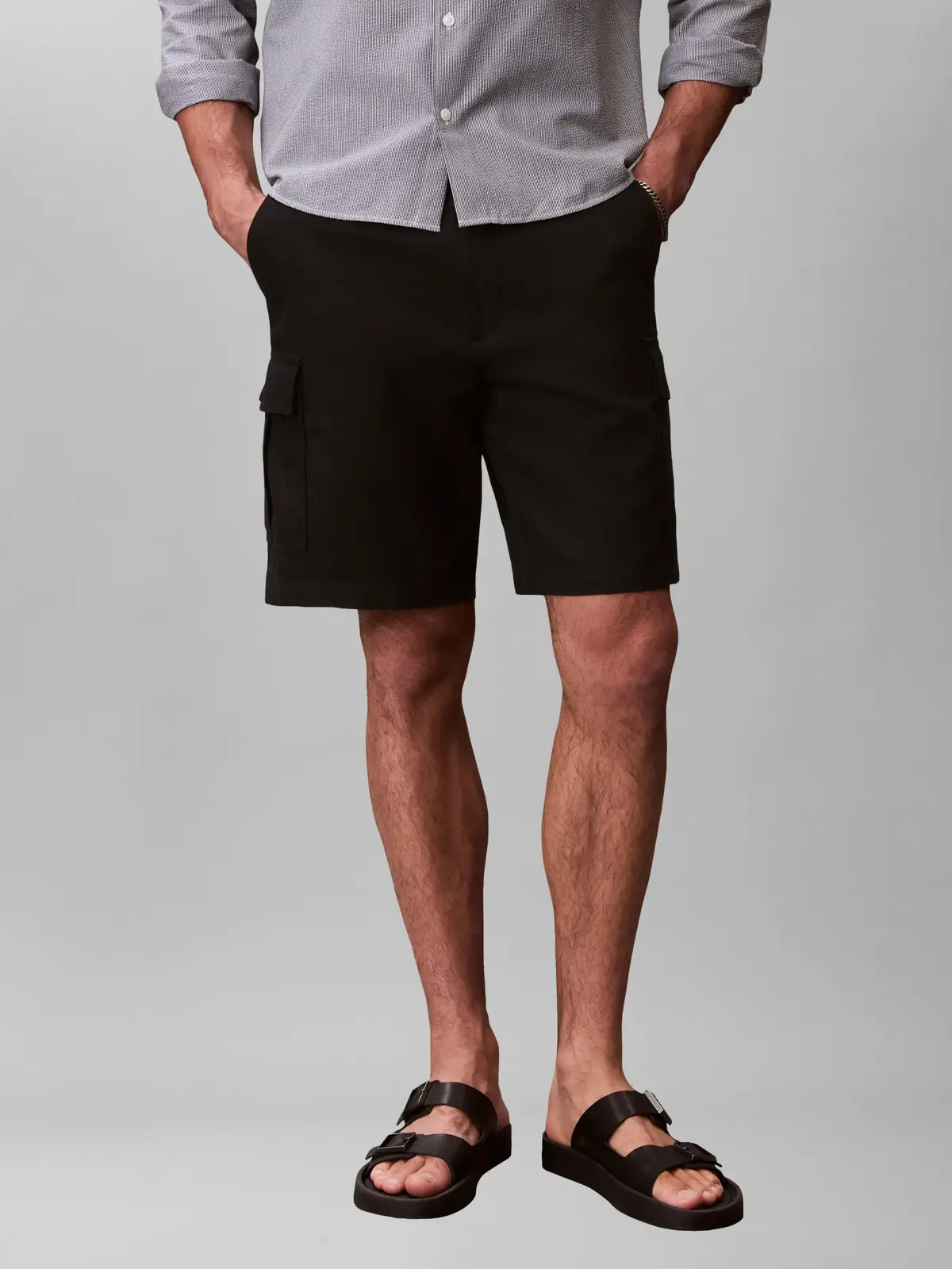 9 IN LINEN CARGO SHO, UB1, 30