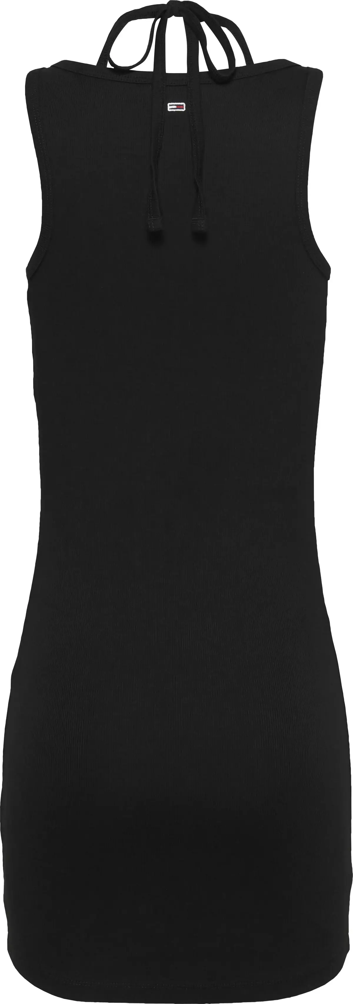 Tommy Hilfiger TJW TIE DETAIL GMD S, BDS Siyah Kadın Elbise-Etek