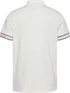 Tommy Hilfiger TJM SLIM FLAG CUFF P, YBL Beyaz Erkek T-Shirt & Polo