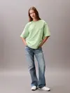 Calvin Klein A- COOLING JERSEY RELAXED TEE Yeşil Kadın Tişört